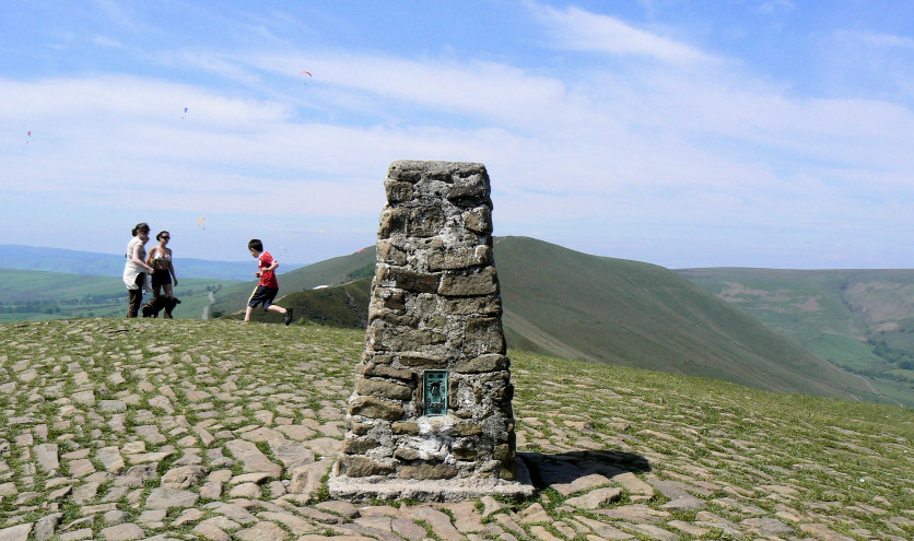 Mam Tor's trig Mam Tor's trig